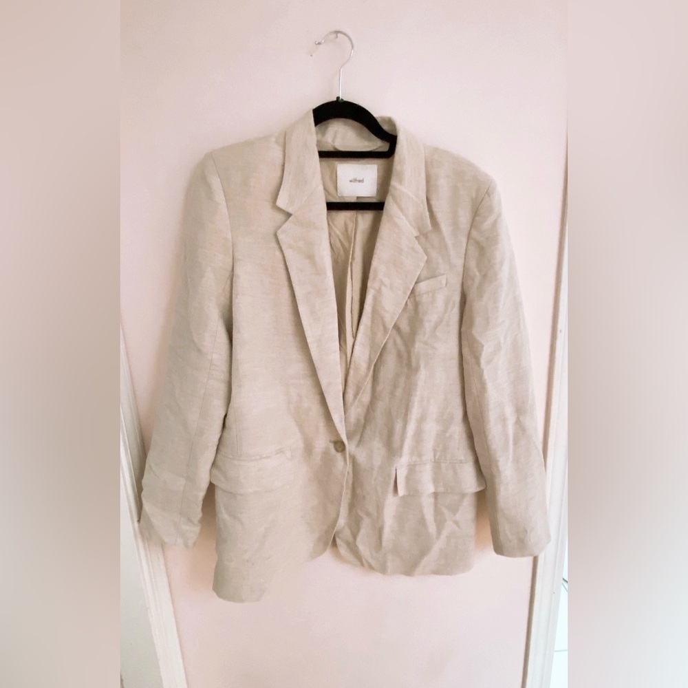Aritzia Wilfred CruiseLinen™ Generation Blazer - Picture 3 of 10